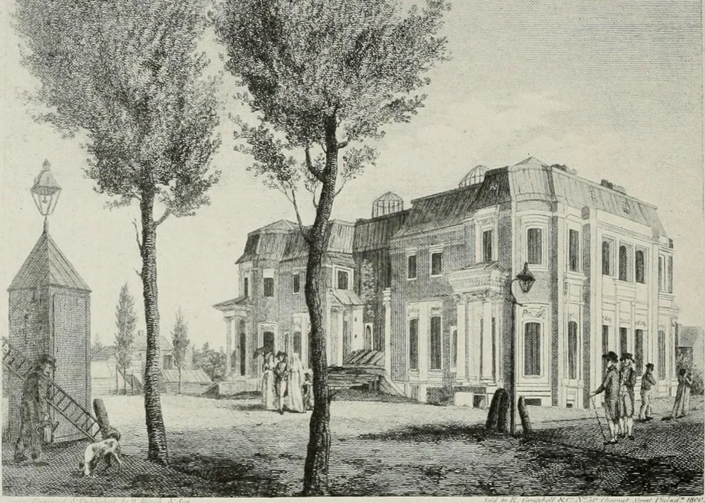 An illustration from Domestic architecture of the American colonies and of the early republic, 1922, leaf 193
