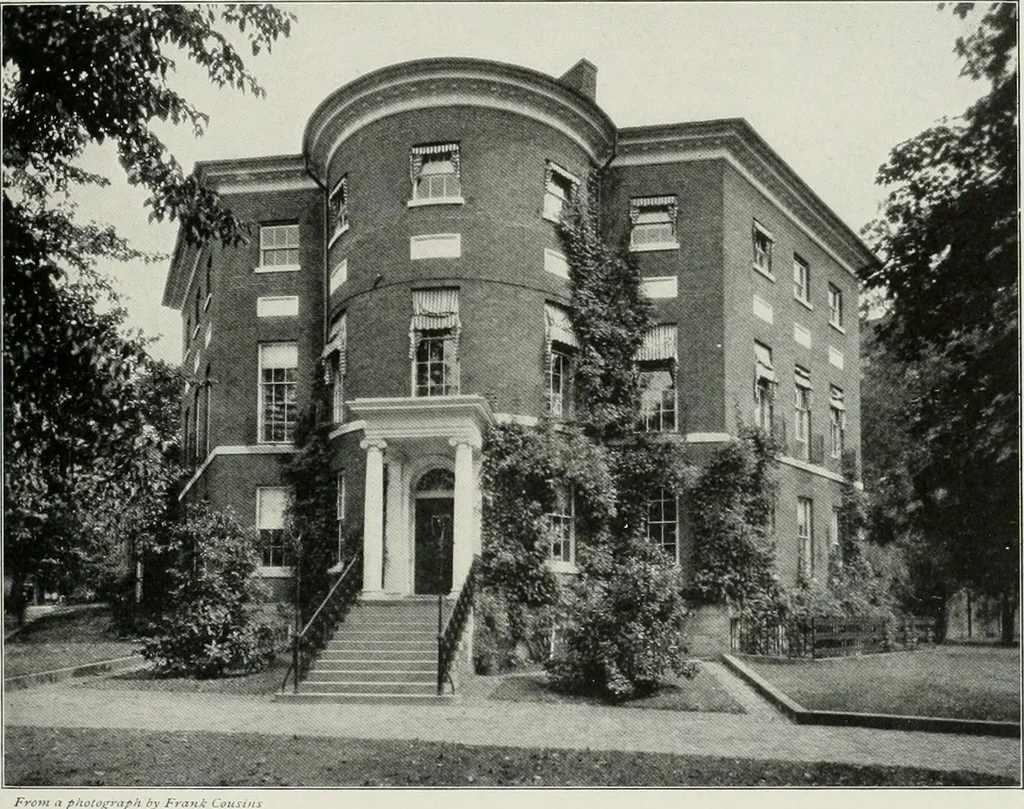 An illustration from Domestic architecture of the American colonies and of the early republic, 1922, leaf 194
