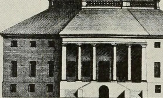 An illustration from Domestic architecture of the American colonies and of the early republic, 1922, leaf 199