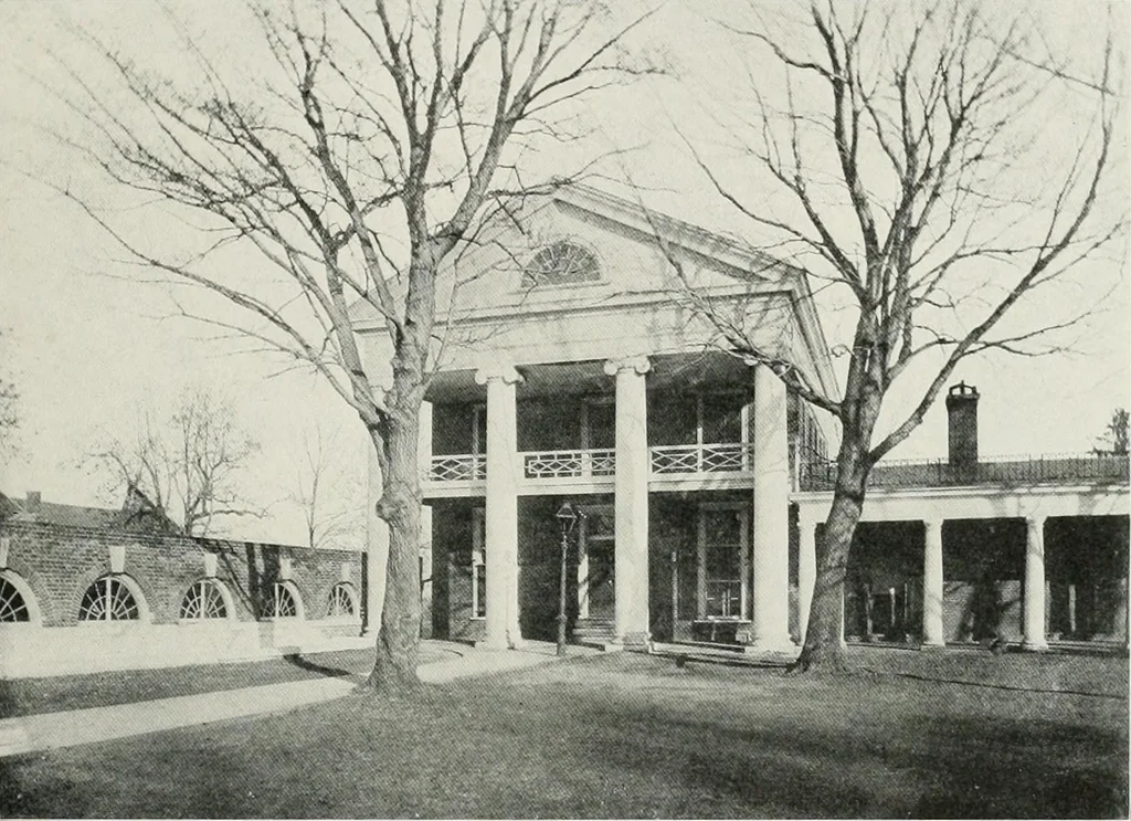 An illustration from Domestic architecture of the American colonies and of the early republic, 1922, leaf 202