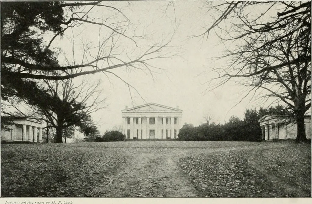 An illustration from Domestic architecture of the American colonies and of the early republic, 1922, leaf 205