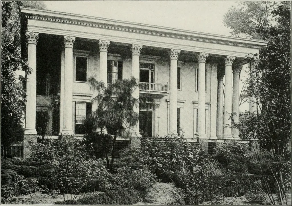 An illustration from Domestic architecture of the American colonies and of the early republic, 1922, leaf 208