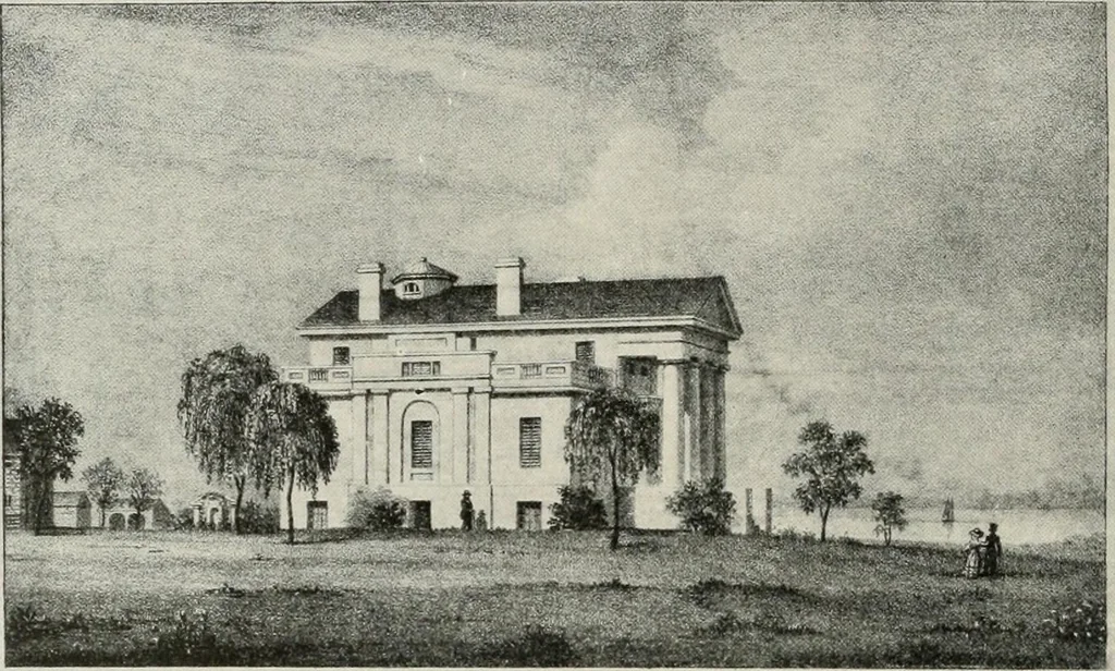 An illustration from Domestic architecture of the American colonies and of the early republic, 1922, leaf 209