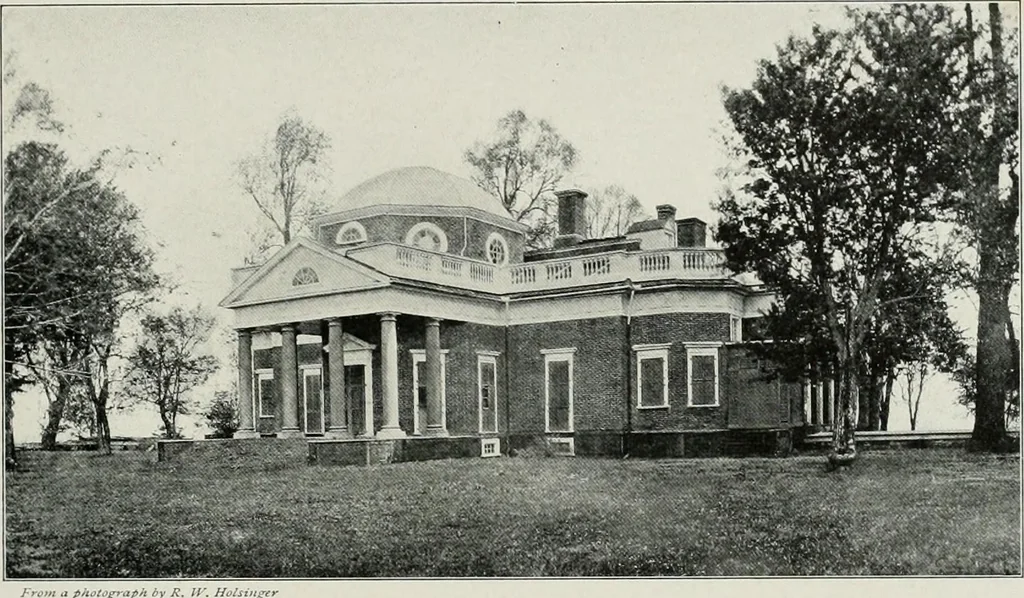 An illustration from Domestic architecture of the American colonies and of the early republic, 1922, leaf 212