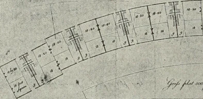 An illustration from Domestic architecture of the American colonies and of the early republic, 1922, leaf 215