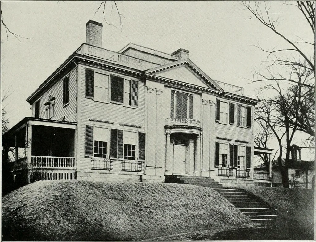 An illustration from Domestic architecture of the American colonies and of the early republic, 1922, leaf 222