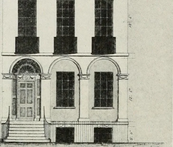 An illustration from Domestic architecture of the American colonies and of the early republic, 1922, leaf 229
