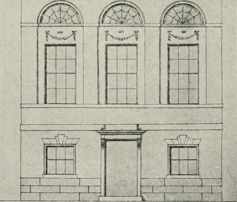 An illustration from Domestic architecture of the American colonies and of the early republic, 1922, leaf 229