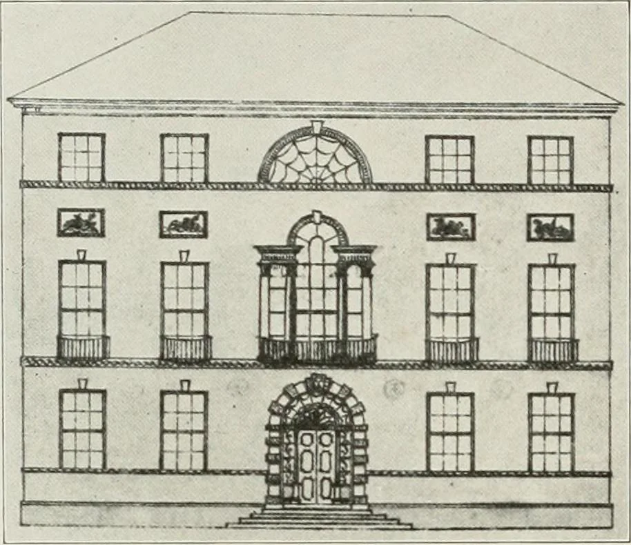 An illustration from Domestic architecture of the American colonies and of the early republic, 1922, leaf 237