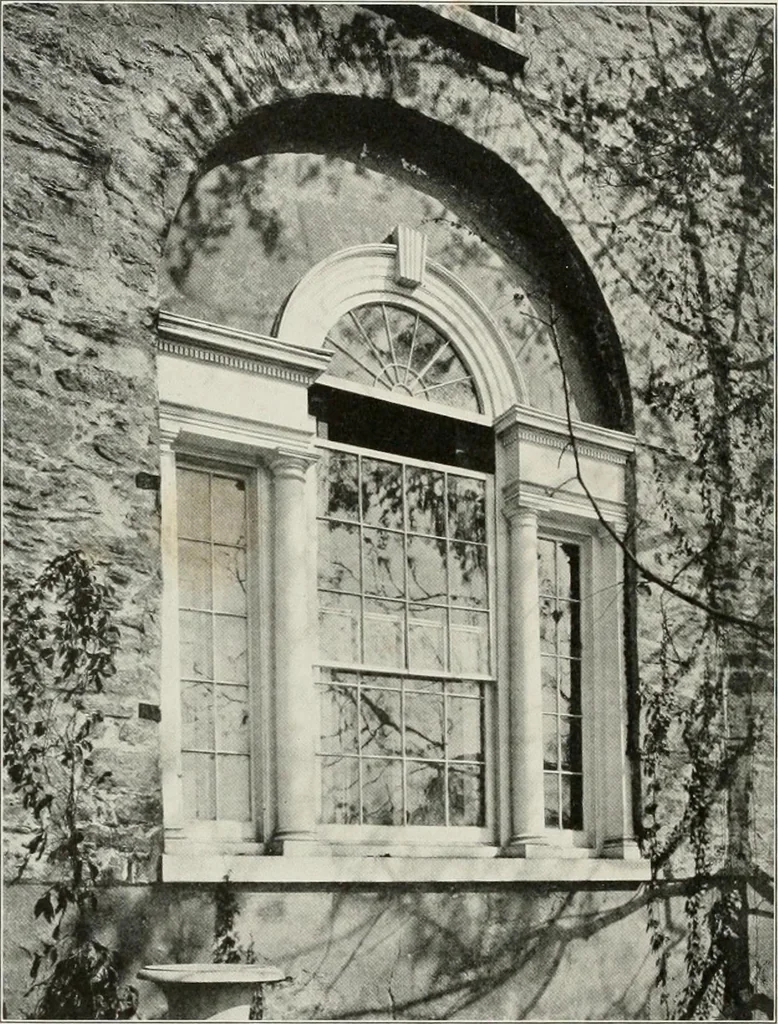 An illustration from Domestic architecture of the American colonies and of the early republic, 1922, leaf 239