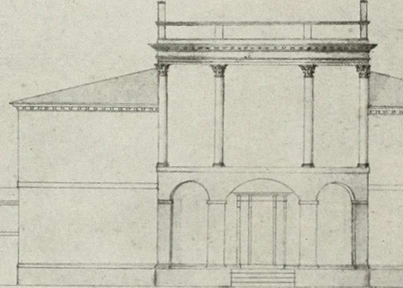 An illustration from Domestic architecture of the American colonies and of the early republic, 1922, leaf 249