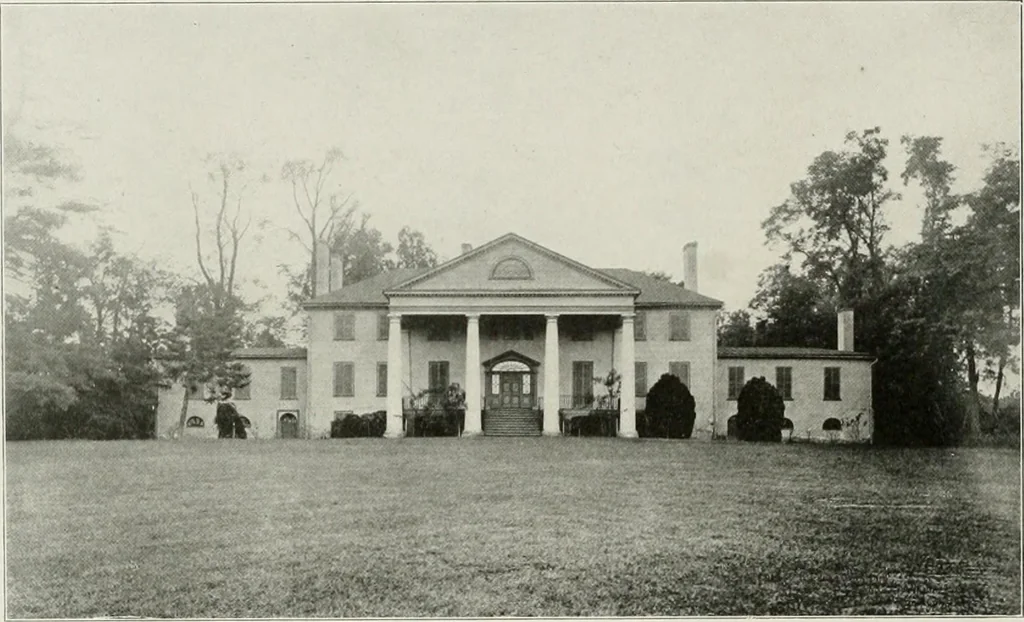 An illustration from Domestic architecture of the American colonies and of the early republic, 1922, leaf 251