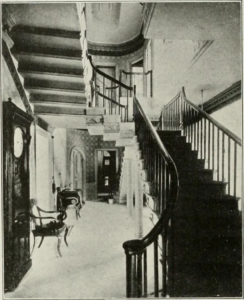 An illustration from Domestic architecture of the American colonies and of the early republic, 1922, leaf 259