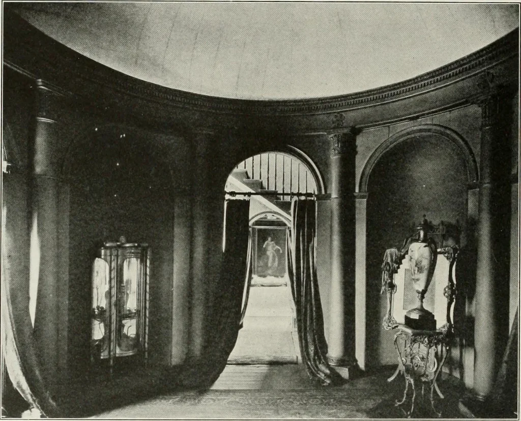 An illustration from Domestic architecture of the American colonies and of the early republic, 1922, leaf 261