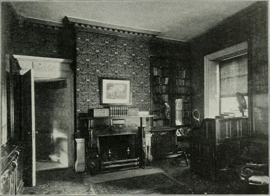 An illustration from Domestic architecture of the American colonies and of the early republic, 1922, leaf 266