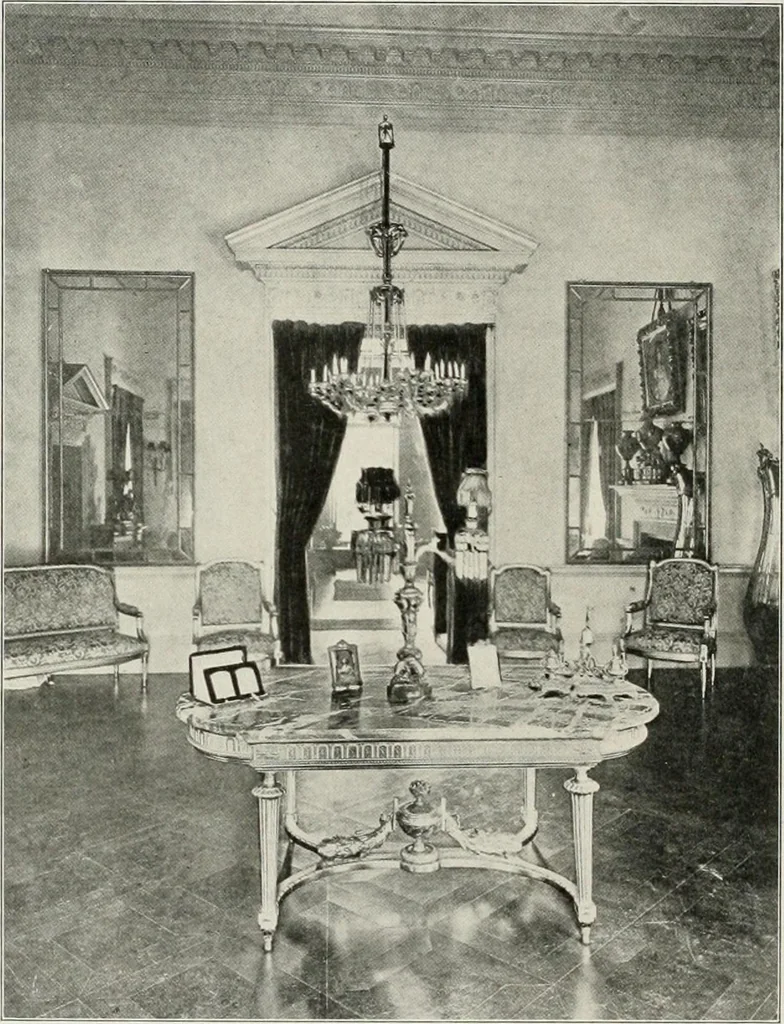 An illustration from Domestic architecture of the American colonies and of the early republic, 1922, leaf 267