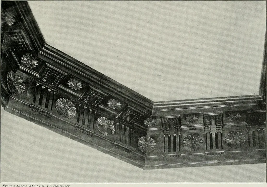An illustration from Domestic architecture of the American colonies and of the early republic, 1922, leaf 268