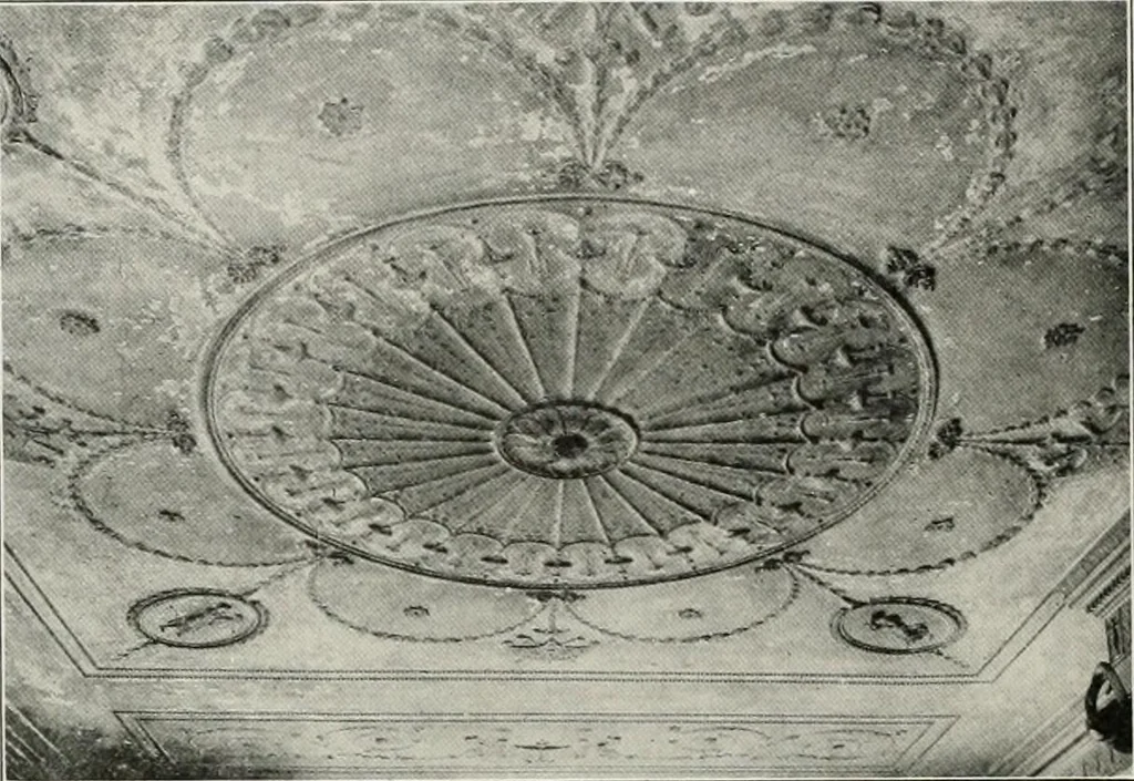 An illustration from Domestic architecture of the American colonies and of the early republic, 1922, leaf 269