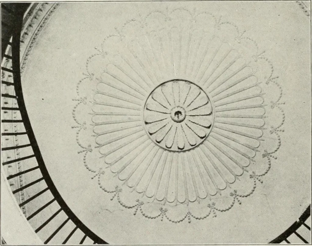 An illustration from Domestic architecture of the American colonies and of the early republic, 1922, leaf 269