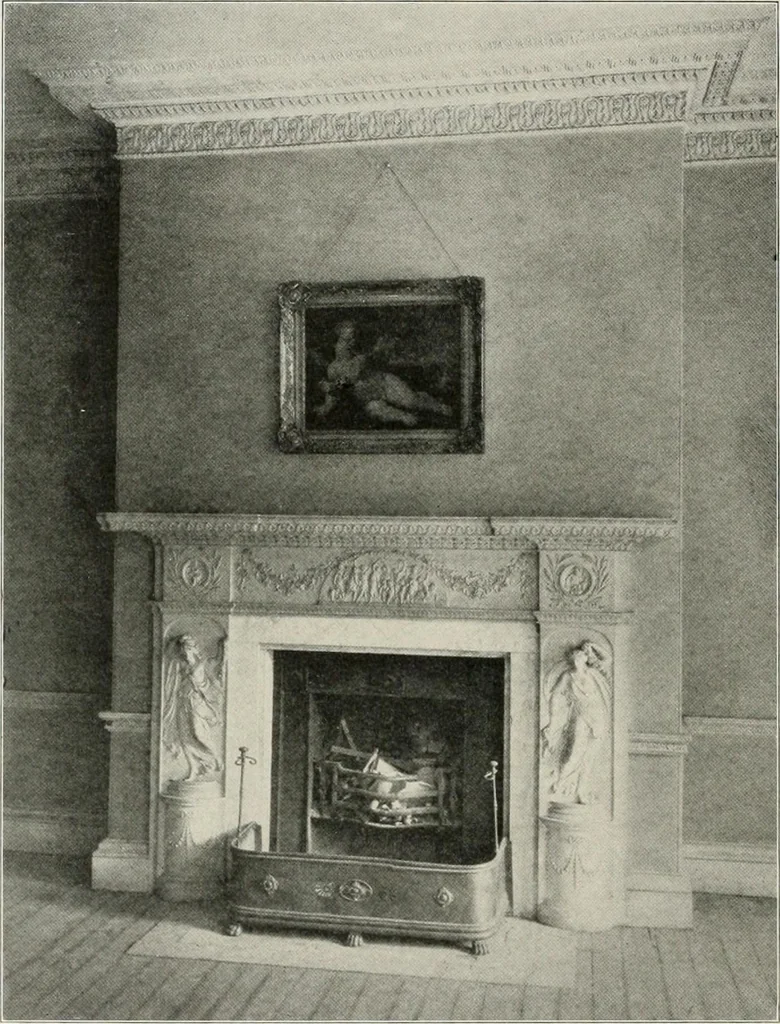 An illustration from Domestic architecture of the American colonies and of the early republic, 1922, leaf 271
