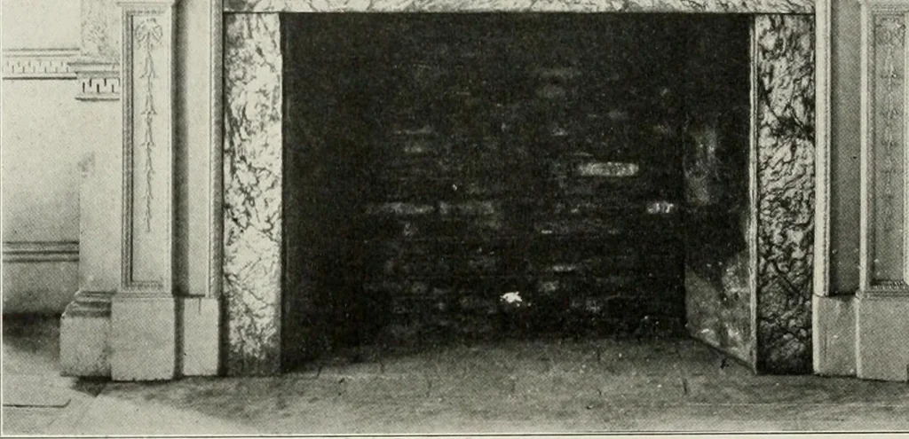 An illustration from Domestic architecture of the American colonies and of the early republic, 1922, leaf 275