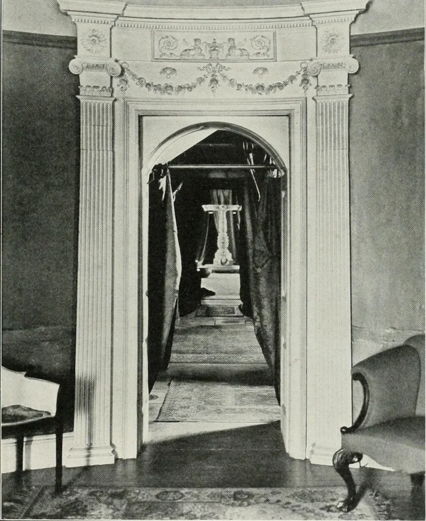 An illustration from Domestic architecture of the American colonies and of the early republic, 1922, leaf 280