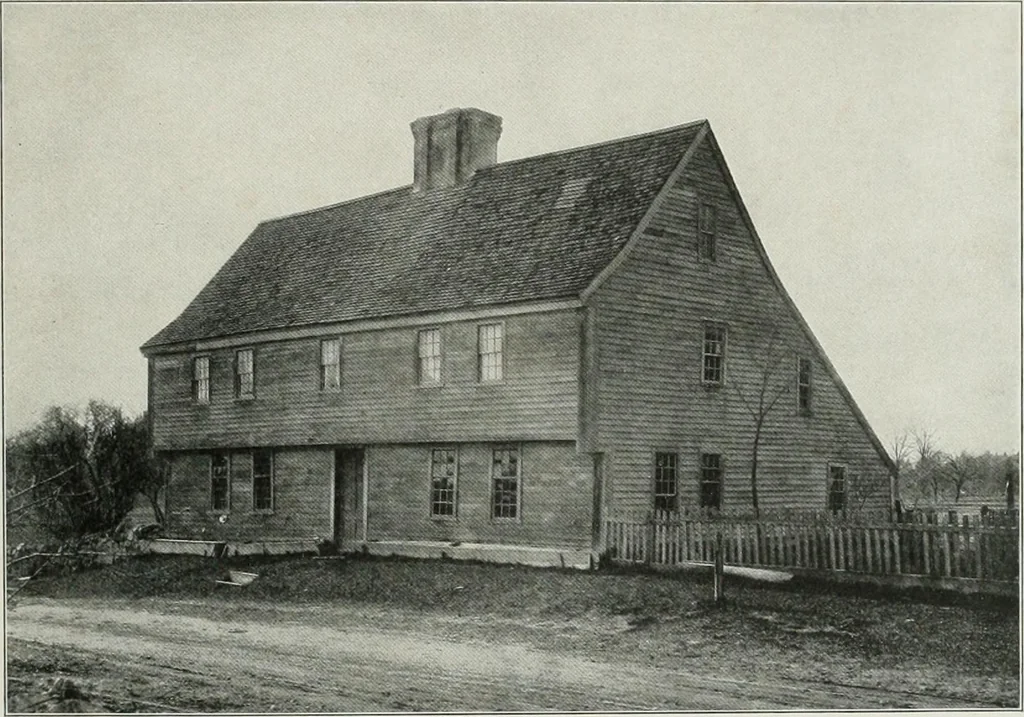 An illustration from Domestic architecture of the American colonies and of the early republic, 1922, leaf 36