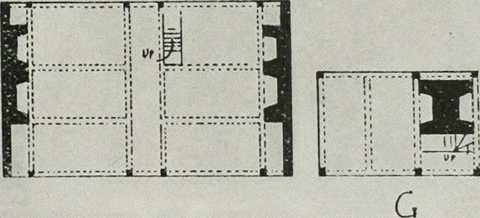 An illustration from Domestic architecture of the American colonies and of the early republic, 1922, leaf 58