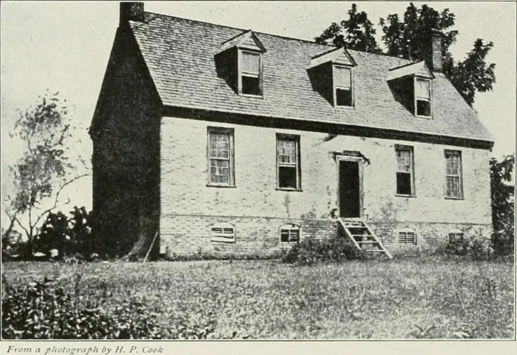 An illustration from Domestic architecture of the American colonies and of the early republic, 1922, leaf 63