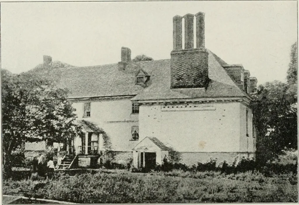 An illustration from Domestic architecture of the American colonies and of the early republic, 1922, leaf 67