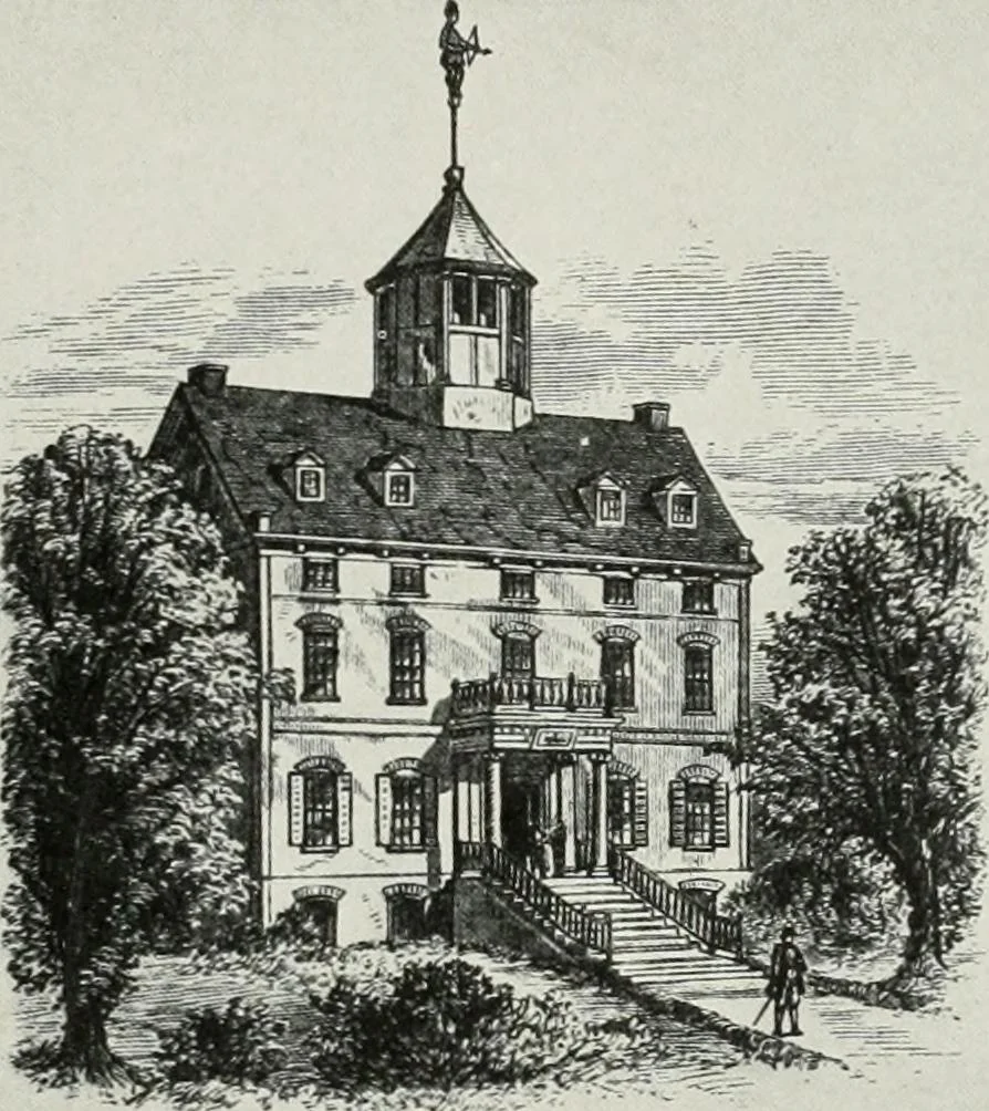 An illustration from Domestic architecture of the American colonies and of the early republic, 1922, leaf 70