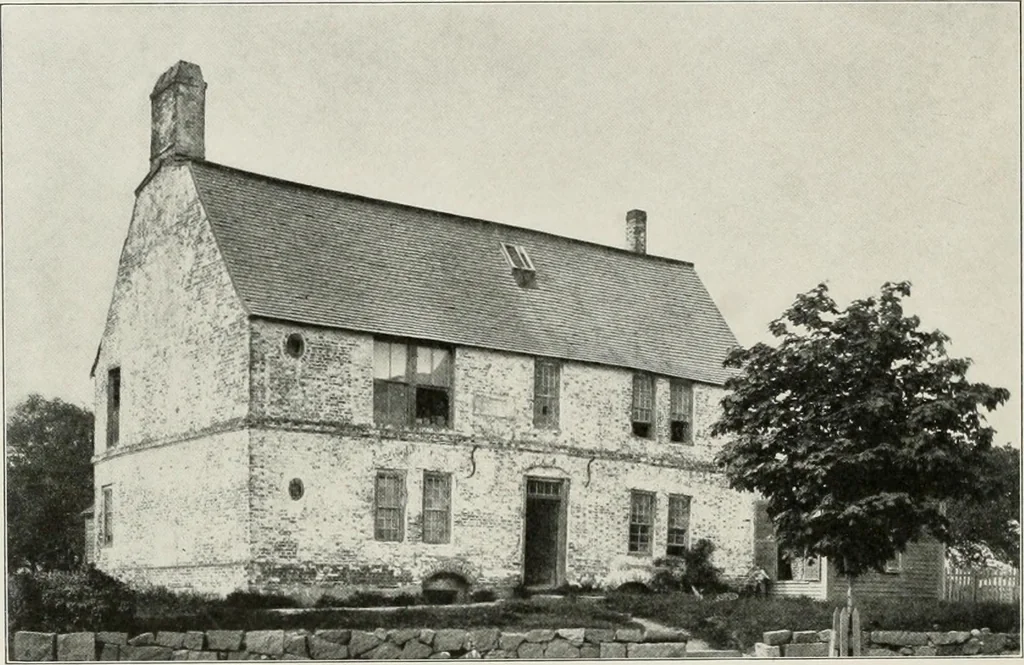 An illustration from Domestic architecture of the American colonies and of the early republic, 1922, leaf 71