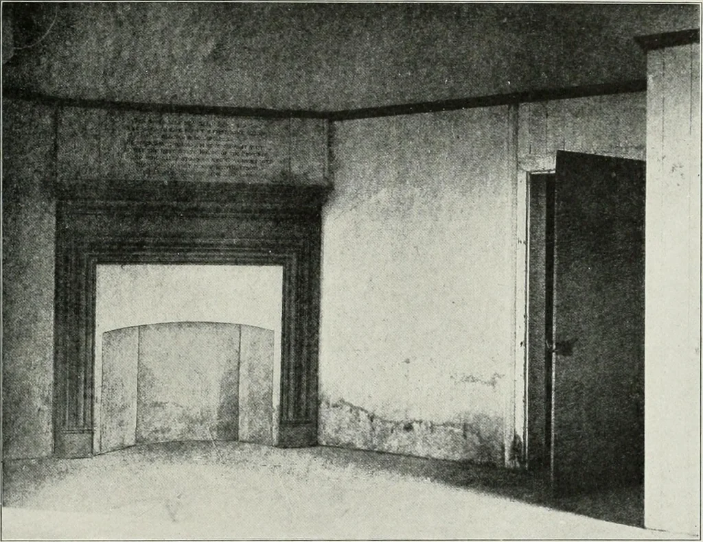 An illustration from Domestic architecture of the American colonies and of the early republic, 1922, leaf 74