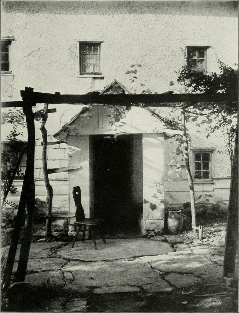 An illustration from Domestic architecture of the American colonies and of the early republic, 1922, leaf 76