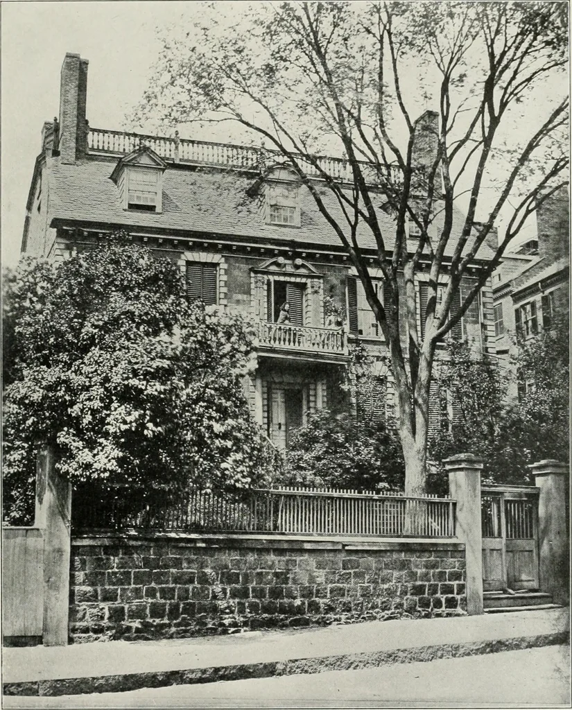 An illustration from Domestic architecture of the American colonies and of the early republic, 1922, leaf 84