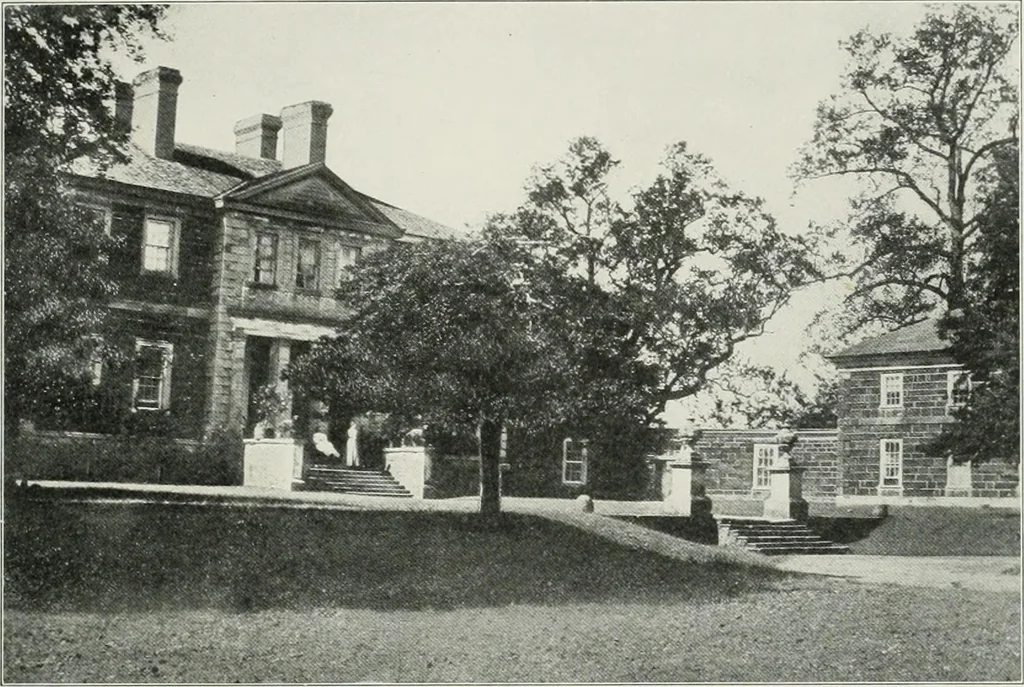 An illustration from Domestic architecture of the American colonies and of the early republic, 1922, leaf 86