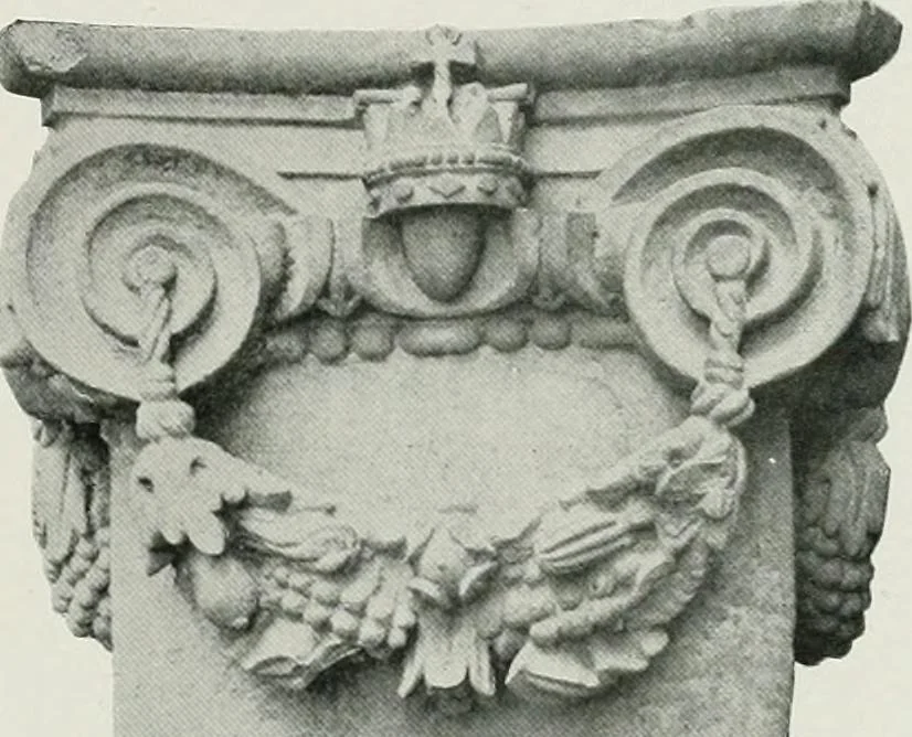 An illustration from Domestic architecture of the American colonies and of the early republic, 1922, leaf 88