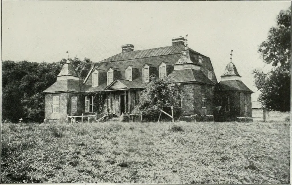 An illustration from Domestic architecture of the American colonies and of the early republic, 1922, leaf 94