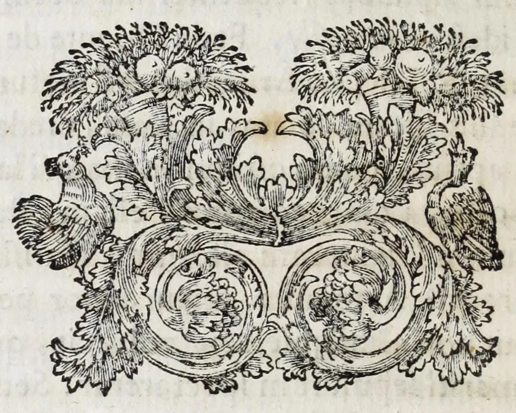 An illustration from Dominici Aulisi Opuscula : De gymnasii constructione, Mausolei architectura, Harmonia Timaica, & Numeris medicis : his accessit Epistola de colo Mayerano, 1694, leaf 84