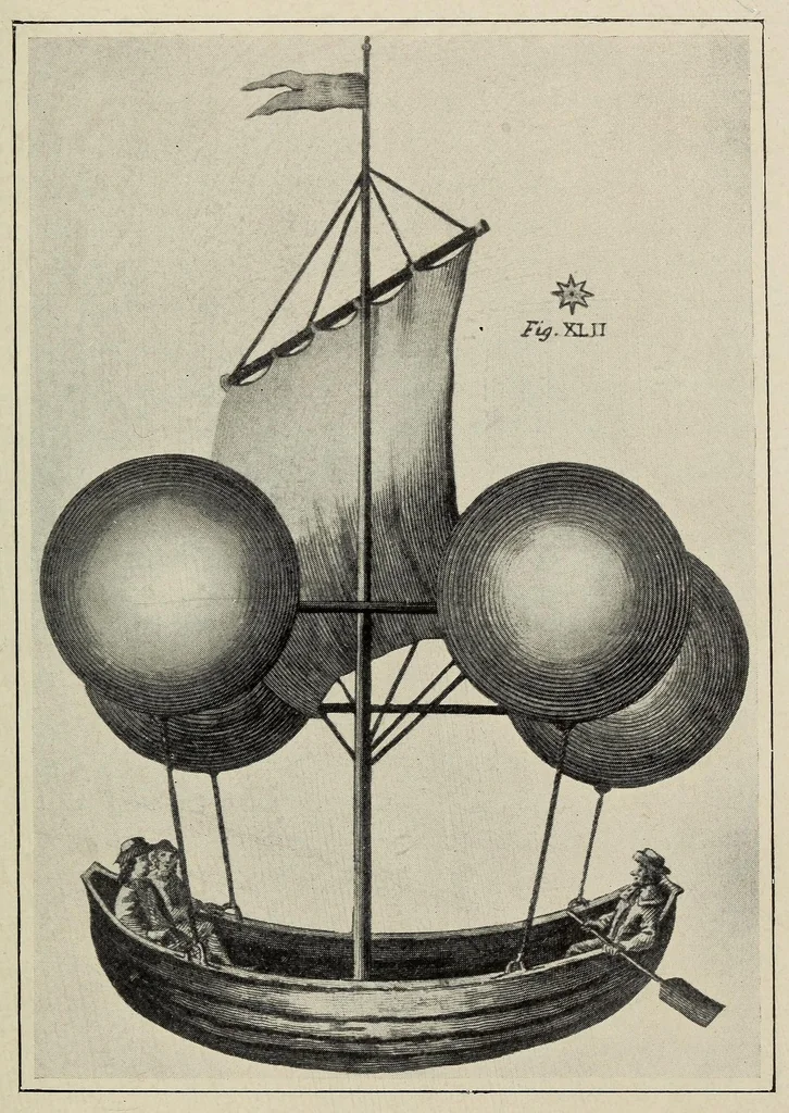 An illustration from The dominion of the air, 1903, leaf 25