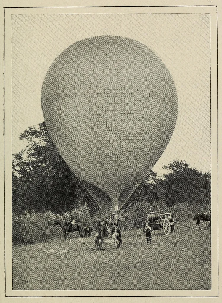 An illustration from The dominion of the air, 1903, leaf 321