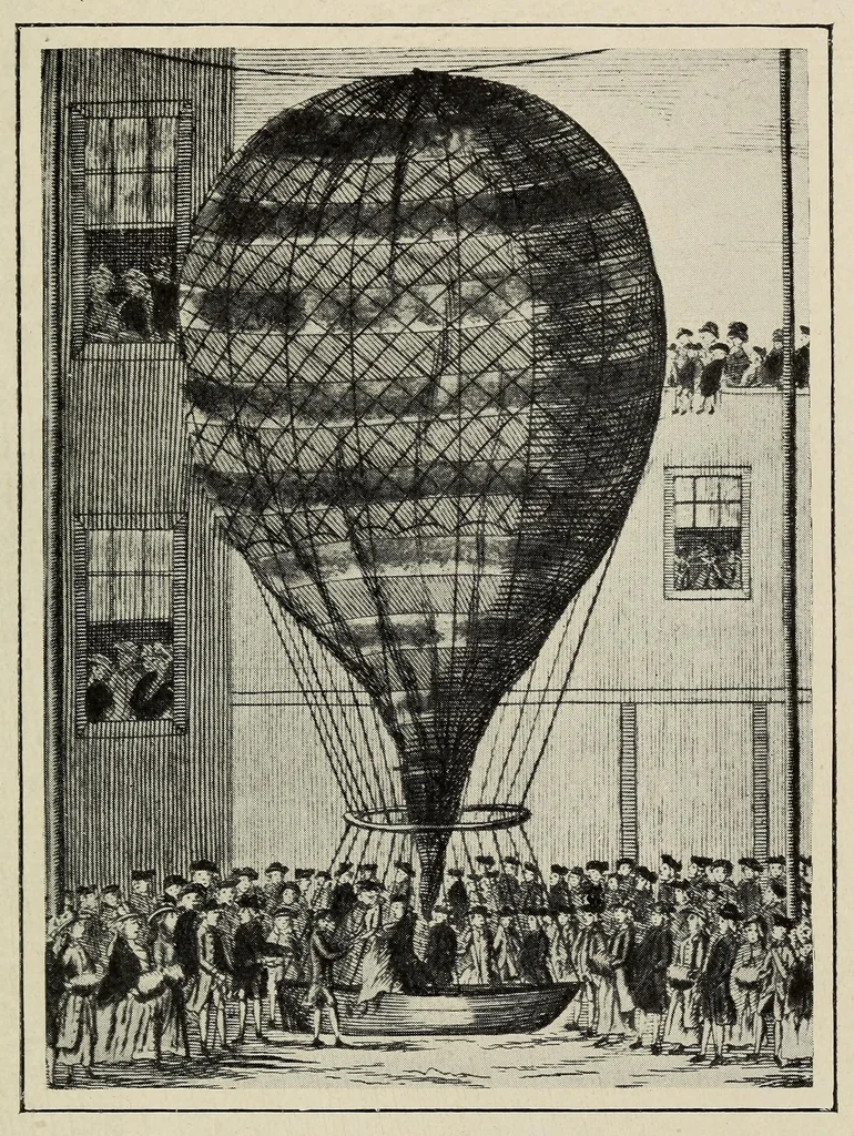 An illustration from The dominion of the air, 1903, leaf 83