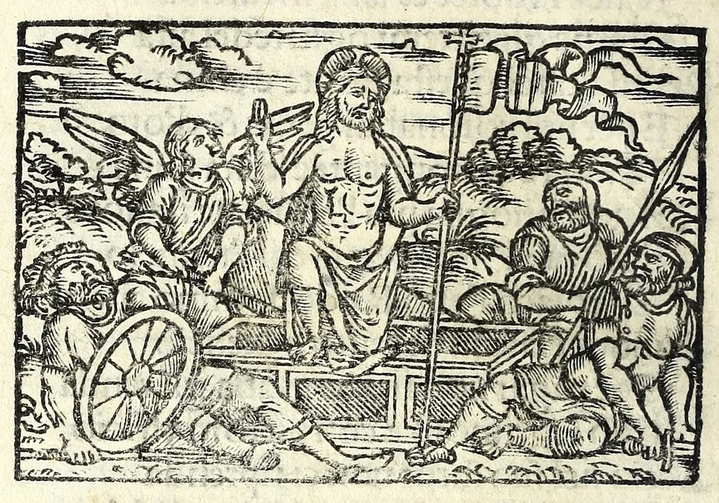 An illustration from D. O. M. Misterio dell'humana redentione, 1534, leaf 108