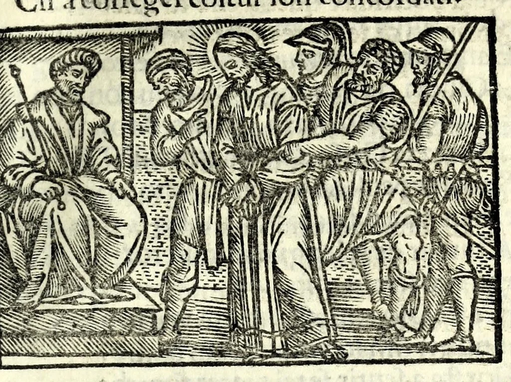 An illustration from D. O. M. Misterio dell'humana redentione, 1534, leaf 61
