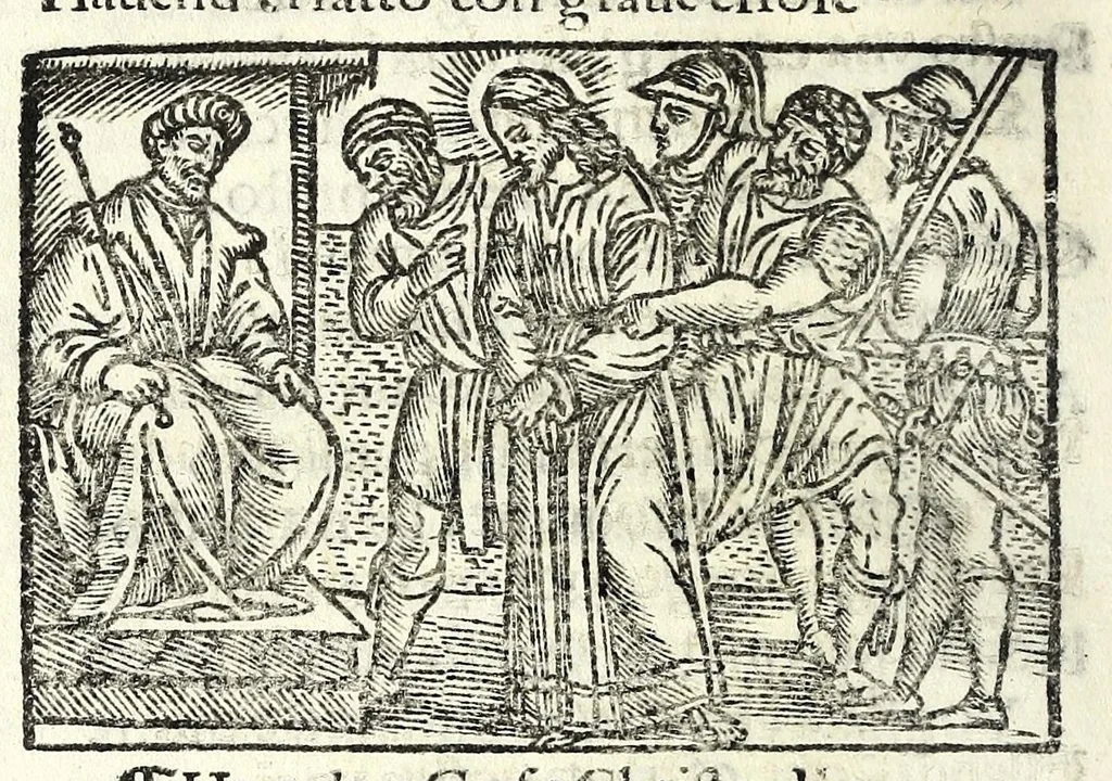 An illustration from D. O. M. Misterio dell'humana redentione, 1534, leaf 74