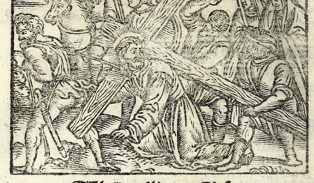 An illustration from D. O. M. Misterio dell'humana redentione, 1534, leaf 84