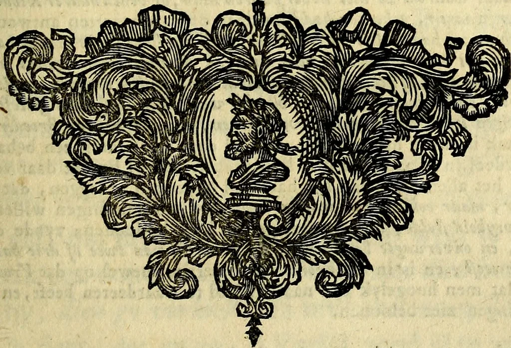 An illustration from Doorlugte voorbeelden der ouden : leerzaame zinnebeelden, nevens 't treurspel van L. Junius Brutus, vaderlyke gestrengheid, en verscheide gedigten, 1725, leaf 156