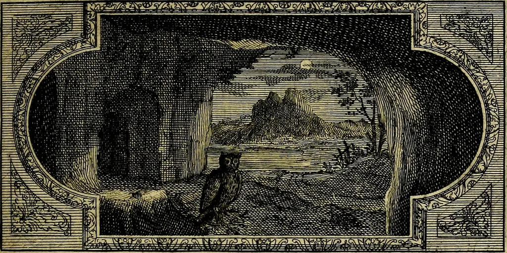 An illustration from Doorlugte voorbeelden der ouden : leerzaame zinnebeelden, nevens 't treurspel van L. Junius Brutus, vaderlyke gestrengheid, en verscheide gedigten, 1725, leaf 222