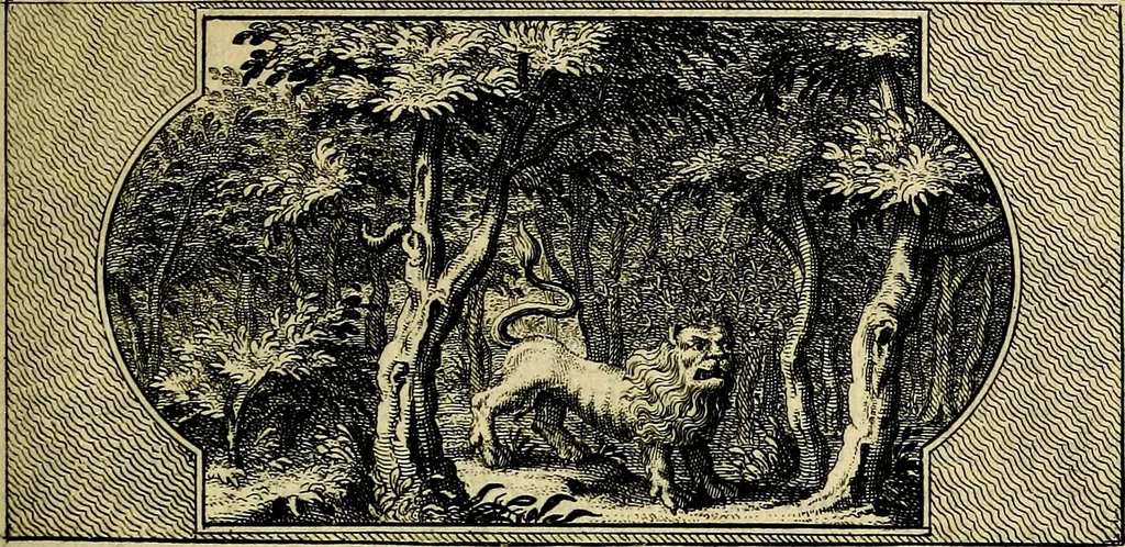 An illustration from Doorlugte voorbeelden der ouden : leerzaame zinnebeelden, nevens 't treurspel van L. Junius Brutus, vaderlyke gestrengheid, en verscheide gedigten, 1725, leaf 266