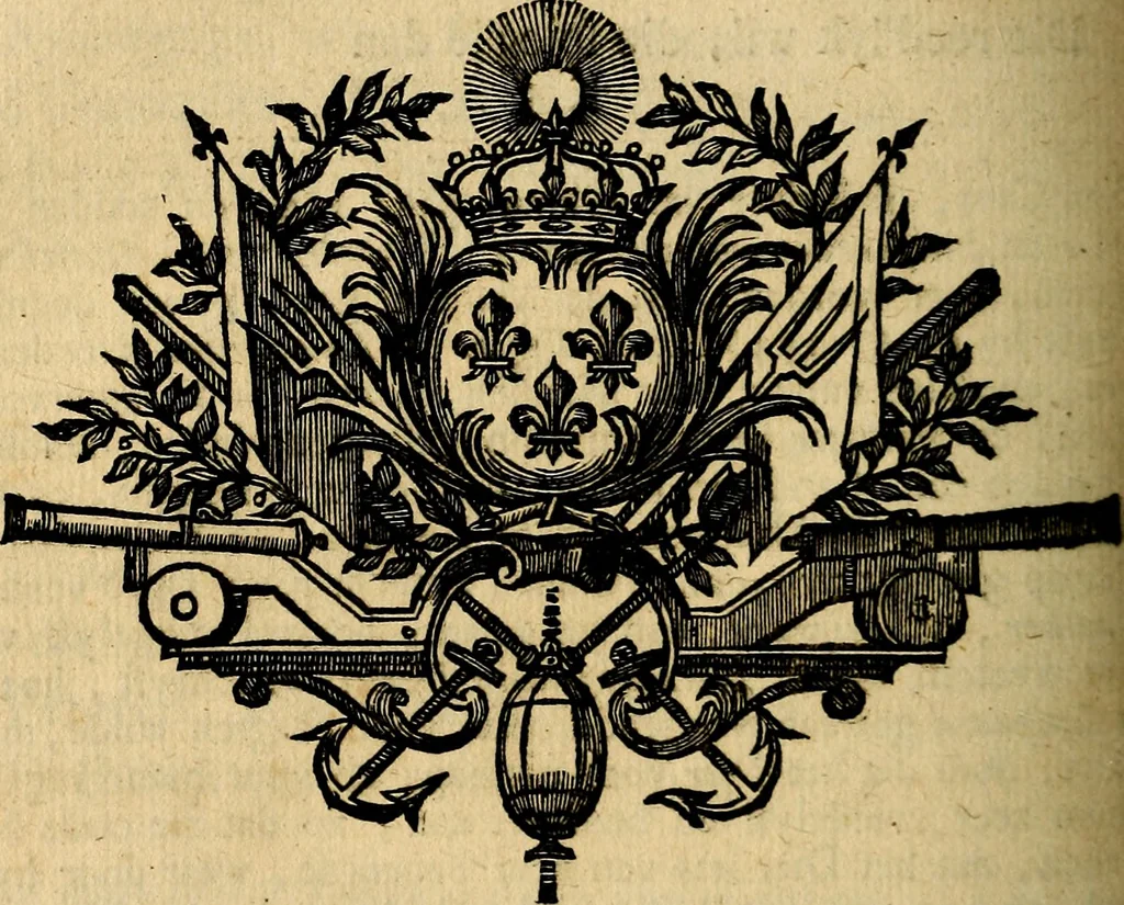 An illustration from Doorlugte voorbeelden der ouden : leerzaame zinnebeelden, nevens 't treurspel van L. Junius Brutus, vaderlyke gestrengheid, en verscheide gedigten, 1725, leaf 297
